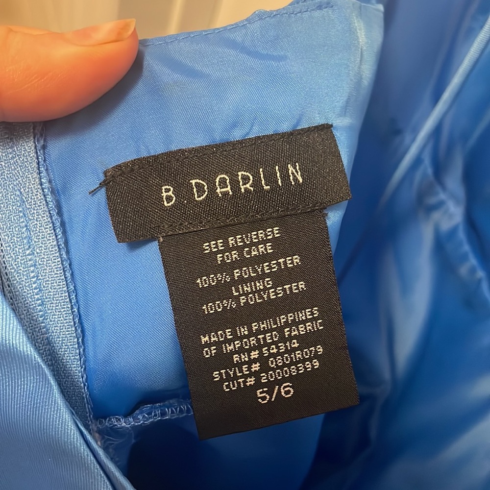 BLUE DRESS - Picture 3 of 4